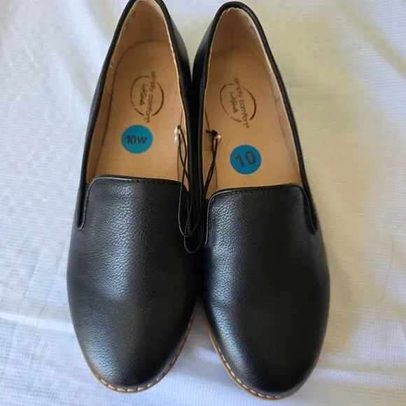 Life Stride Simply Comfort Ultra Size 10 Womens Loafer Shoe Black New - Picture 17 of 17